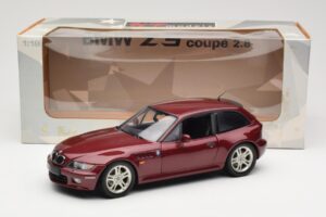 BMW Z3 Coupe 2.8 Red Metallic UT Models 1:18 20423 Fém – 8. kép a 8-ből