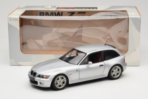 BMW Z3 Coupe 2.8 Ezüst UT Models 1:18 20421 Fém – 8. kép a 8-ből