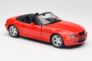 BMW Z3 E36/7 Kabrió Piros UT Models 1:18 180024330 Fém – 6. kép a 8-ből
