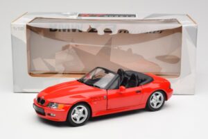 BMW Z3 E36/7 Kabrió Piros UT Models 1:18 180024330 Fém – 8. kép a 8-ből