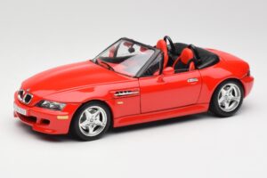 BMW Z3 E36/7 Roadster Piros Bburago 1:18 3349 Fém