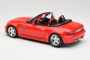 BMW Z3 E36/7 Roadster Piros Bburago 1:18 3349 Fém – 7. kép a 8-ből