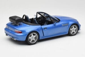 BMW Z3 M Roadster Csomagtartóval Kék Metál UT Models 1:18 20416 Fém – 3. kép a 8-ből