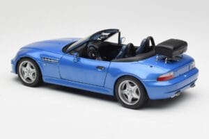 BMW Z3 M Roadster Csomagtartóval Kék Metál UT Models 1:18 20416 Fém – 7. kép a 8-ből