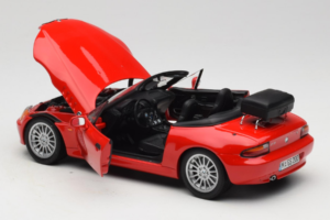 BMW Z3 Roadster 1.9 Piros Márkakereskedői Kiadás UT Models 1:18 80439423068 Fém – 5. kép a 8-ből