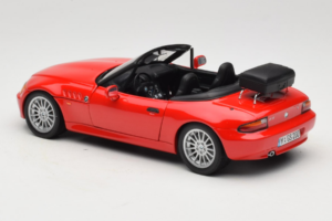 BMW Z3 Roadster 1.9 Piros Márkakereskedői Kiadás UT Models 1:18 80439423068 Fém – 7. kép a 8-ből