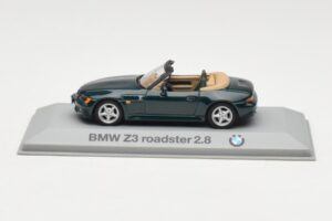 BMW Z3 Roadster 2.8 Sötétzöld Minichamps 1:43 80429421514 Fém