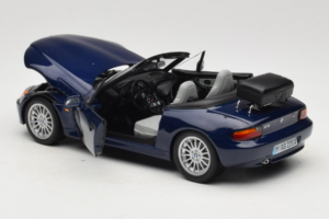BMW Z3 Roadster Kék Márkakereskedői Kiadás UT Models 1:18 80439422186 Fém – 5. kép a 8-ből