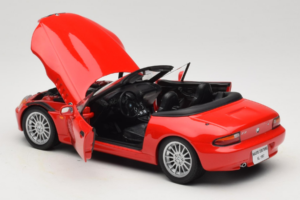 BMW Z3 Roadster Piros Márkakereskedői Kiadás UT Models 1:18 80439422185 Fém – 5. kép a 8-ből