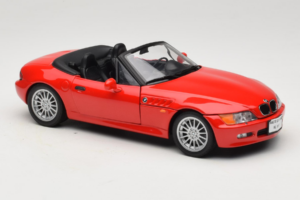 BMW Z3 Roadster Piros Márkakereskedői Kiadás UT Models 1:18 80439422185 Fém – 6. kép a 8-ből