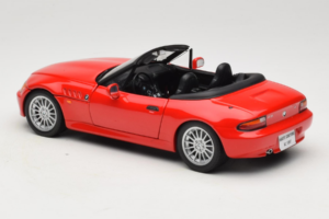BMW Z3 Roadster Piros Márkakereskedői Kiadás UT Models 1:18 80439422185 Fém – 7. kép a 8-ből