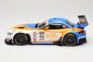 BMW Z4 E89 GT3 #46 Mills Racing M. Wittmer / A. Mills Pirelli World Challenge Sprint X-Series 2016 Minichamps 1:18 151162346  – 3. kép a 6-ből