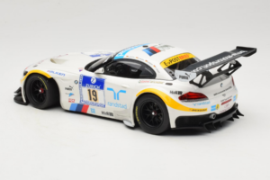 BMW Z4 GT3 #19 Team Schubert J. Muller / D. Muller ADAC 24 Hours Nurburgring 2012 Minichamps 1:18 151122319 Fém – 5. kép a 6-ből