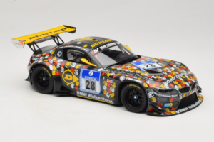 BMW Z4 GT3 #28 Team Walkenhorst J. Stuck / Sandritter ADAC 24 Hours Nurburgring 2014 Minichamps 1:18 151142328 Fém – 4. kép a 6-ből