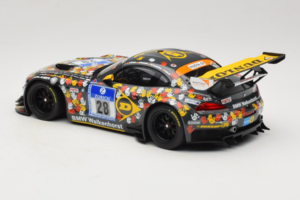 BMW Z4 GT3 #28 Team Walkenhorst J. Stuck / Sandritter ADAC 24 Hours Nurburgring 2014 Minichamps 1:18 151142328 Fém – 5. kép a 6-ből