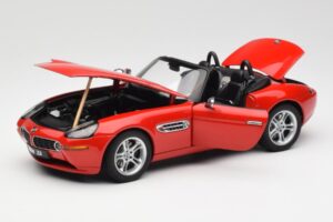 BMW Z8 E52 Piros AUTOart 1:18 70513 Fém – 2. kép a 8-ből