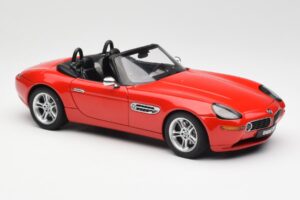 BMW Z8 E52 Piros AUTOart 1:18 70513 Fém – 6. kép a 8-ből