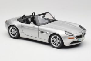 BMW Z8 E52 Titanium Silver Maisto 1:18 536896 Fém – 6. kép a 8-ből