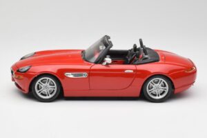 BMW Z8 E52 Piros Metál Bburago 1:18 18-12032 Fém – 4. kép a 8-ből