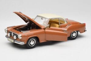 Borgward Isabella Coupe Bronz Fehér Revell 1:18 08982 Fém – 2. kép a 8-ből