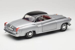 Borgward Isabella Coupe Szürke & Fekete Revell 1:18 8989 Fém – 5. kép a 8-ből