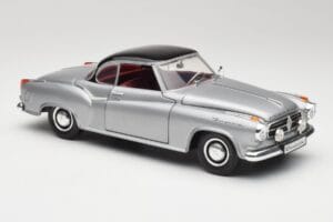 Borgward Isabella Coupe Szürke & Fekete Revell 1:18 8989 Fém – 6. kép a 8-ből