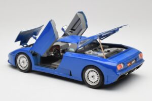 Bugatti EB110 Sötétkék Bburago 1:18 3035-DB Fém – 5. kép a 8-ből
