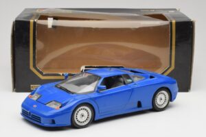 Bugatti EB110 Sötétkék Bburago 1:18 3035-DB Fém – 8. kép a 8-ből