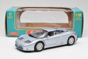 Bugatti EB110 SS Ezüst Anson 1:18 30303-W-M2 Fém – 8. kép a 8-ből