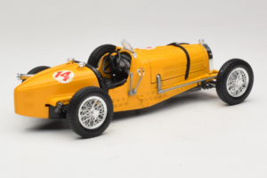 Bugatti Type 59 #14 Grand Prix Narancssárga Bburago 1:18 3012 Fém – 2. kép a 6-ből