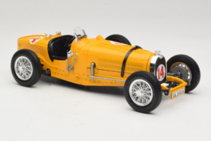 Bugatti Type 59 #14 Grand Prix Narancssárga Bburago 1:18 3012 Fém – 4. kép a 6-ből