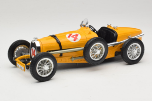 Bugatti Type 59 #14 Grand Prix Narancssárga Bburago 1:18 3012 Fém