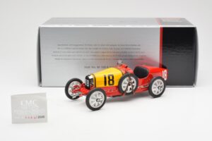 Bugatti T35 National Colors Spain CMC 1:18 M-100-B-016 Fém – 6. kép a 6-ből