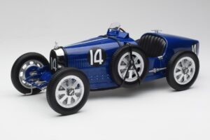 Bugatti Type 35 #14 Dark Blue Norev 1:12 125703 Fém