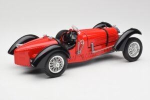 Bugatti Type 55 Piros Bburago 1:18 3009 Fém – 2. kép a 6-ből