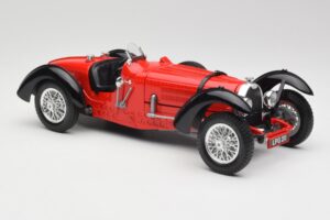 Bugatti Type 55 Piros Bburago 1:18 3009 Fém – 4. kép a 6-ből
