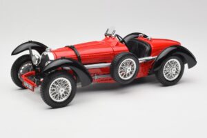 Bugatti Type 55 Piros Bburago 1:18 3009 Fém