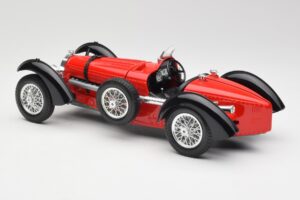 Bugatti Type 55 Piros Bburago 1:18 3009 Fém – 5. kép a 6-ből