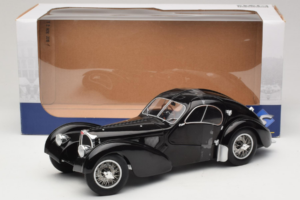 Bugatti Type 57 SC Atlantic Fekete Solido 1:18 S1802101 Fém – 6. kép a 6-ből