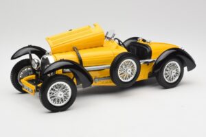 Bugatti Type 59 Sárga Bburago 1:18 3005 Fém – 2. kép a 8-ből