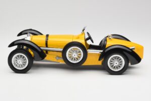 Bugatti Type 59 Sárga Bburago 1:18 3005 Fém – 4. kép a 8-ből