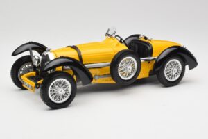 Bugatti Type 59 Sárga Bburago 1:18 3005 Fém