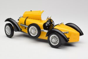 Bugatti Type 59 Sárga Bburago 1:18 3005 Fém – 5. kép a 8-ből