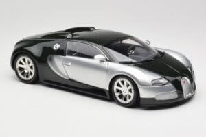 Bugatti Veyron Edition Centenaire Chrome Green Minichamps 1:18 100110852 Fém – 6. kép a 8-ből