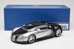 Bugatti Veyron Edition Centenaire Chrome Green Minichamps 1:18 100110852 Fém – 8. kép a 8-ből