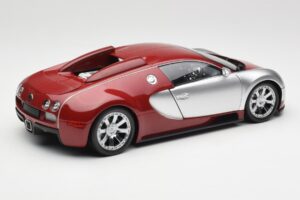 Bugatti Veyron Edition Centenaire Chrome Red Minichamps 1:18 100110851-O Fém – 3. kép a 8-ből