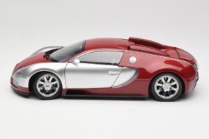 Bugatti Veyron Edition Centenaire Chrome Red Minichamps 1:18 100110851-O Fém – 4. kép a 8-ből
