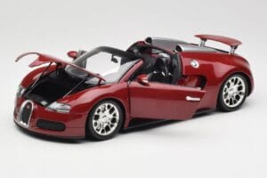 Bugatti Veyron Grand Sport Piros Minichamps 1:18 100110832 Fém – 2. kép a 9-ből