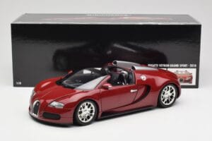 Bugatti Veyron Grand Sport Piros Minichamps 1:18 100110832 Fém – 9. kép a 9-ből