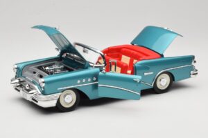 Buick Century Kabrió Kék Mira 1:18 6134 Fém – 2. kép a 8-ből